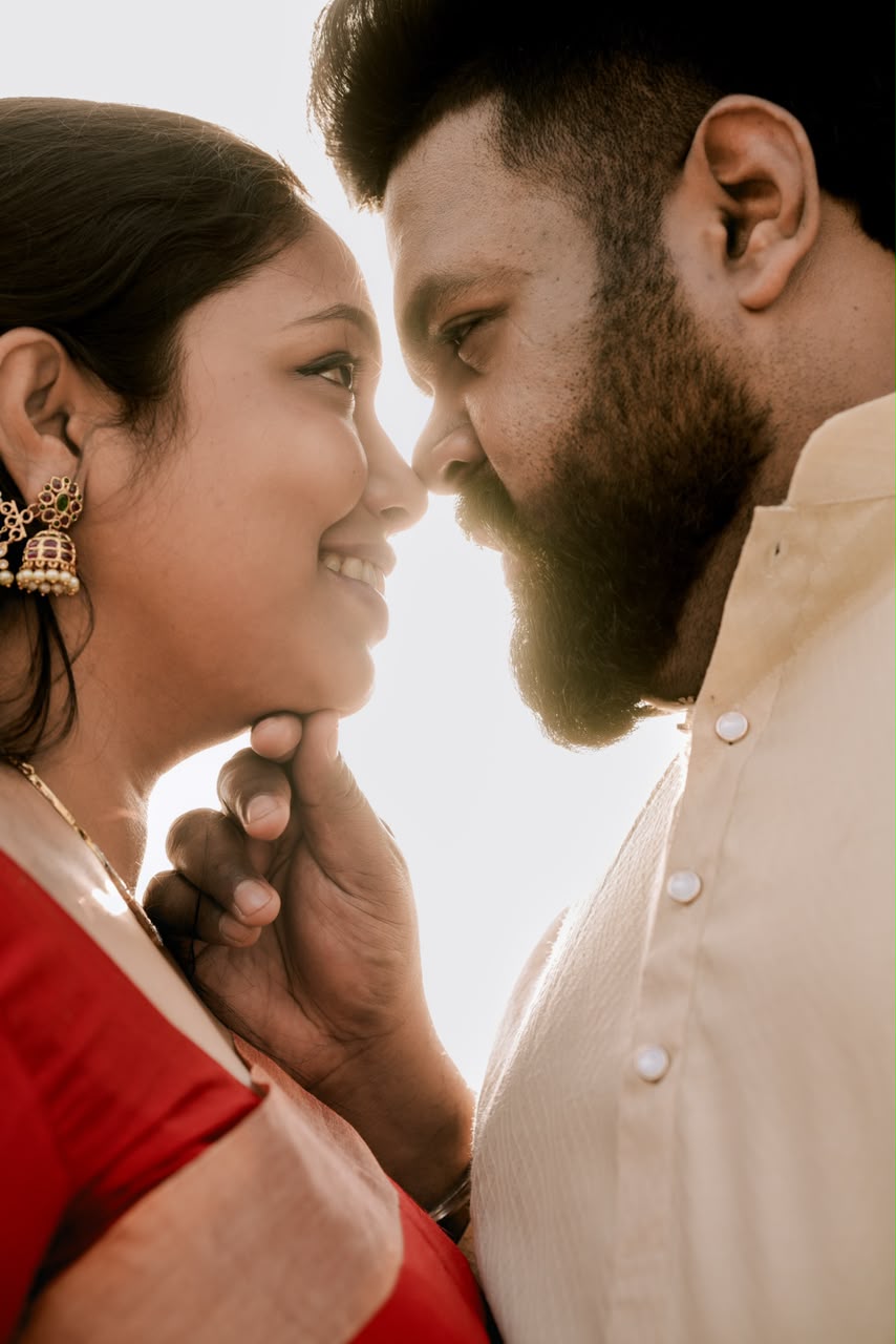 Our pre-wedding portrait